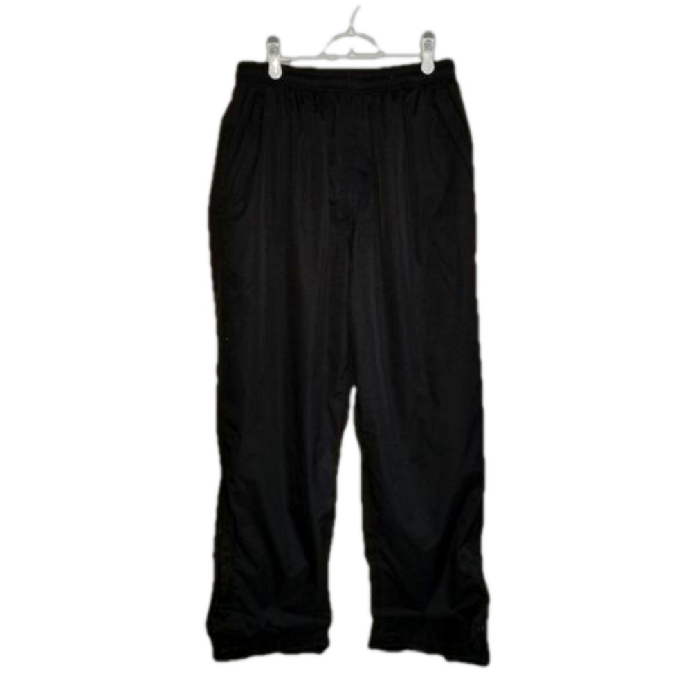 Wetskins Mens Black Pacakable Rain Pants Label Reads Size Large